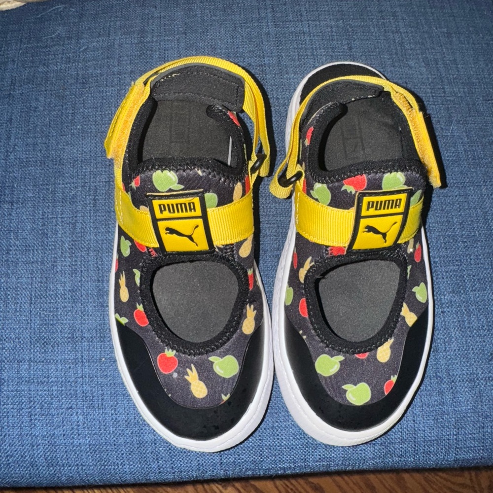 Puma Light-Flex Sneaker Sandal - Black Multicolor - Size 13 Little Kids'